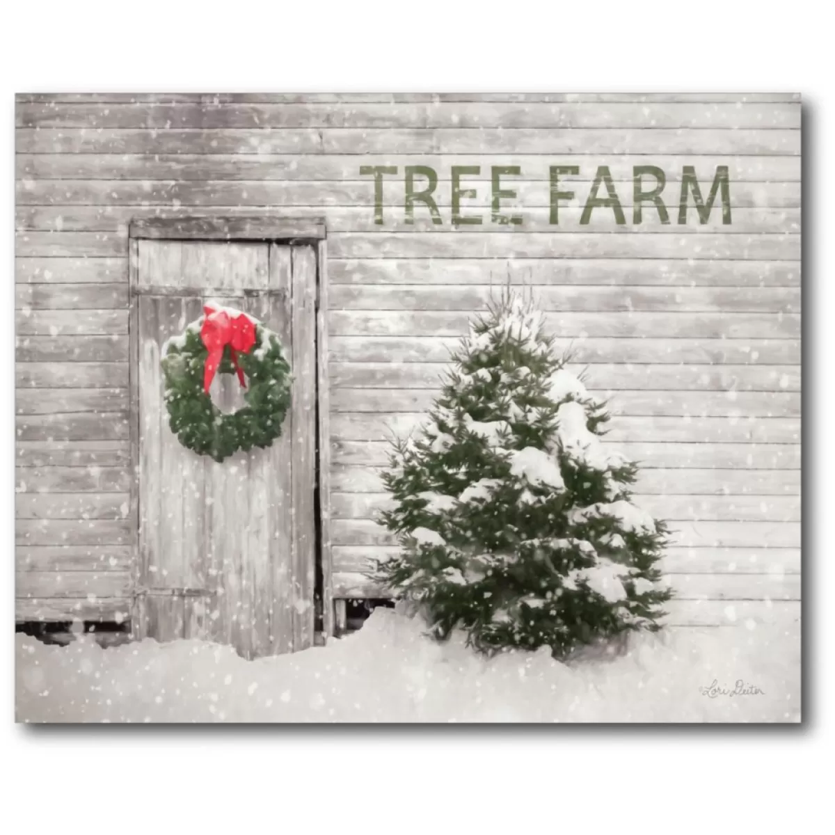 Courtside Market Indoor Decor | Tree Farm Canvas Wall Art