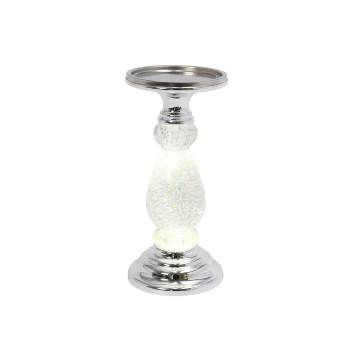 Gerson Indoor Decor | 10.25" Battery-Operated Water Globe Candle Holder