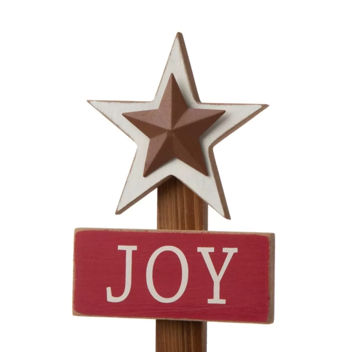 Glitzhome Indoor Decor | 20In H Wooden Sign Table Tree Decor