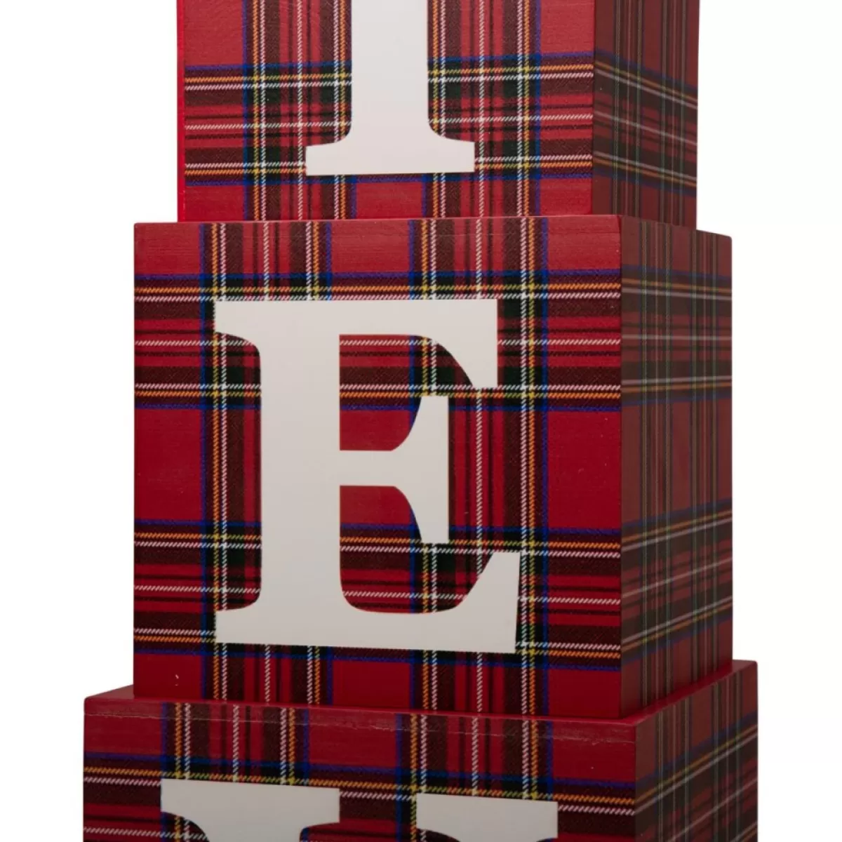 Glitzhome Outdoor Decor | 42"H Wooden Believe Double Sided Porch Decor