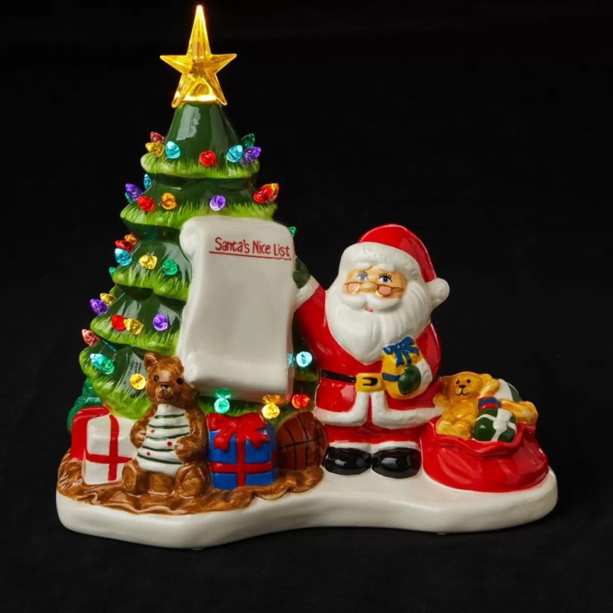 Mr. Christmas Indoor Decor | 10 Tree With Customizable Santa List