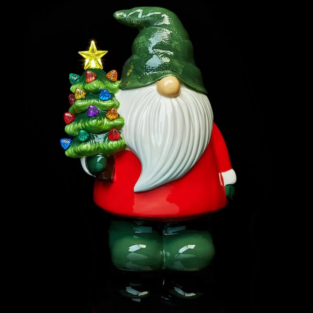 Mr. Christmas Indoor Decor | Nostalgic Holiday Figure With Led Lights And Timer