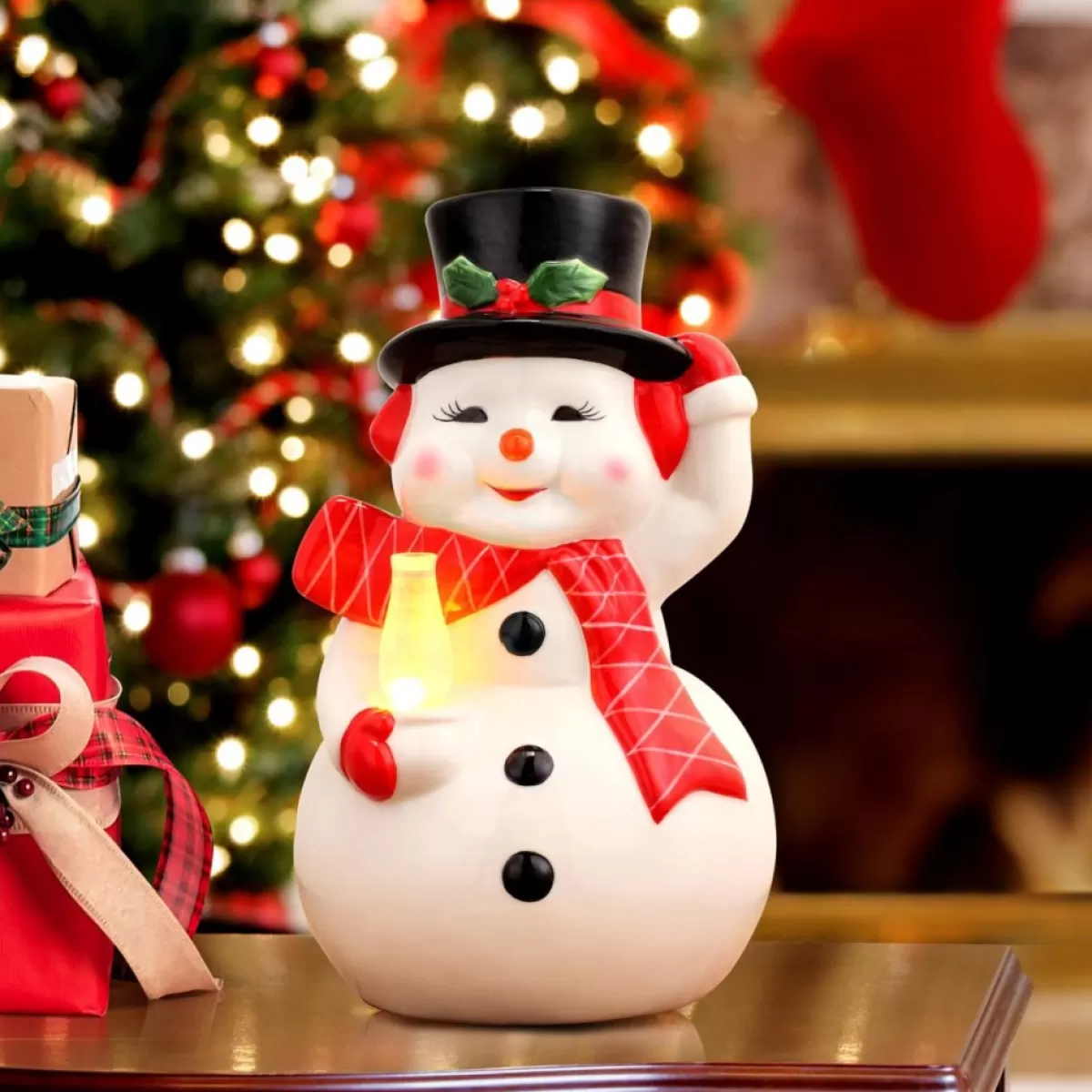 Mr. Christmas Indoor Decor | Nostalgic Holiday Figure With Led Lights And Timer