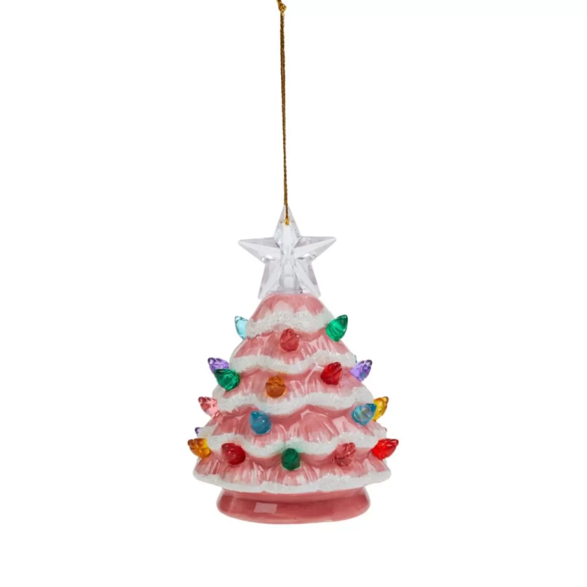 Mr. Christmas Indoor Decor | Set Of 3 Mini Snow-Tipped Nostalgic Trees With Timer